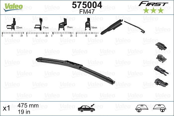 Lamela stergator VW GOLF IV (1J1) 1.6 16V  benzina 105 cai VALEO 575004
